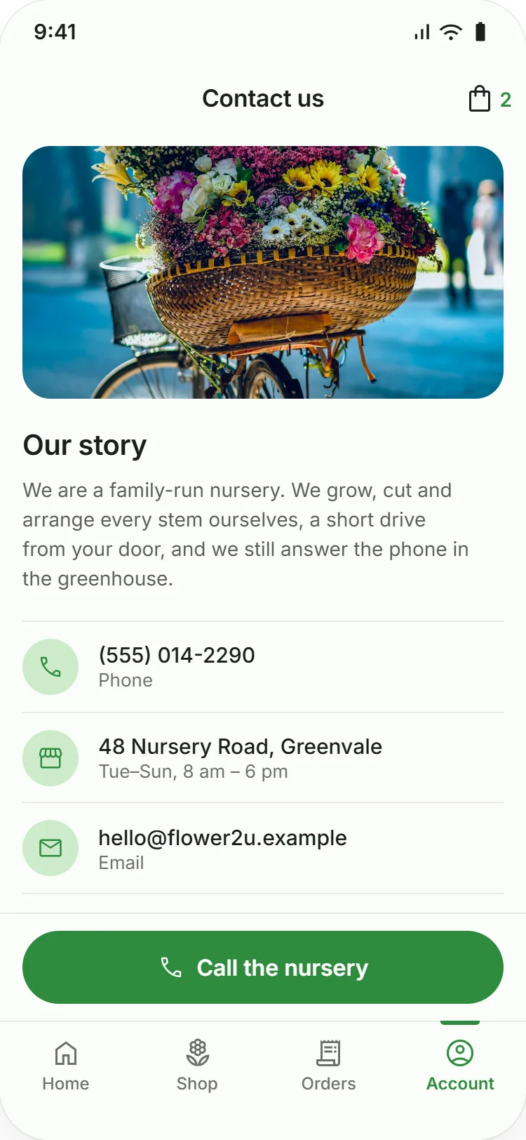 Contact us
