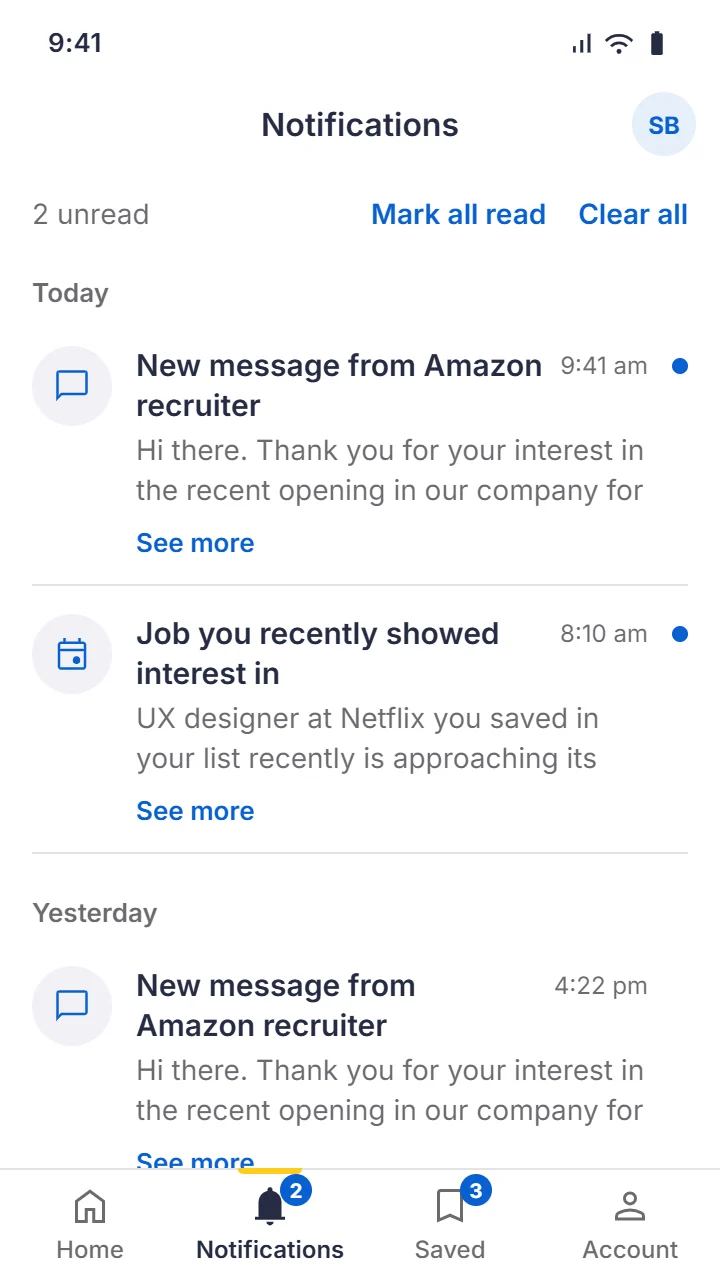 Notifications